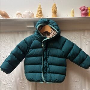 MEC Teal Puffer Jacket with Hood 24m